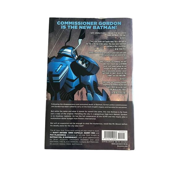 Batman Vol. 8: Superheavy the New 52 Hardcover Scott Snyder DC Comics - Picture 2 of 2